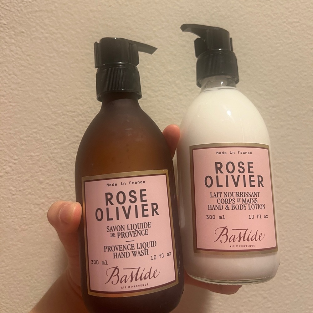 NEW Bastide Rose Olivier Body Care Set
